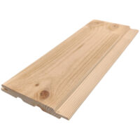 15x120 STP Sisustuspaneeli puuvalmis harjattu päätypontattu sormijatkettu