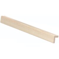 12x19/6 reunalista kulmalista mänty puuvalmis sisustus, E.T. listat