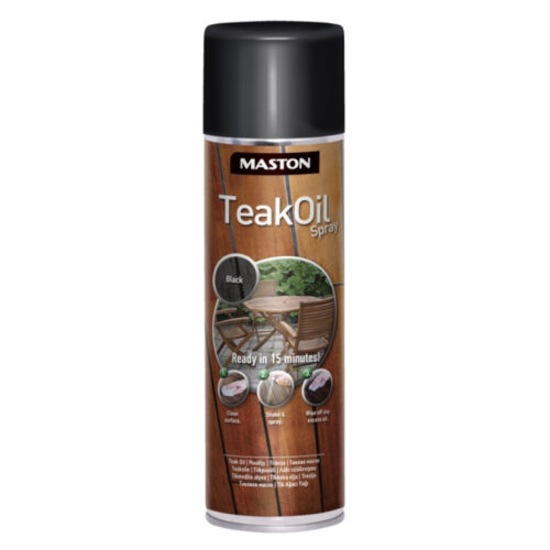 Maston teak oil spray 500 ml musta