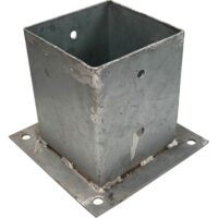 Tolpanjalka pilarijalka tolppakenka pilarikenka 117x117x150 tasapohjainen kuumasinkitty