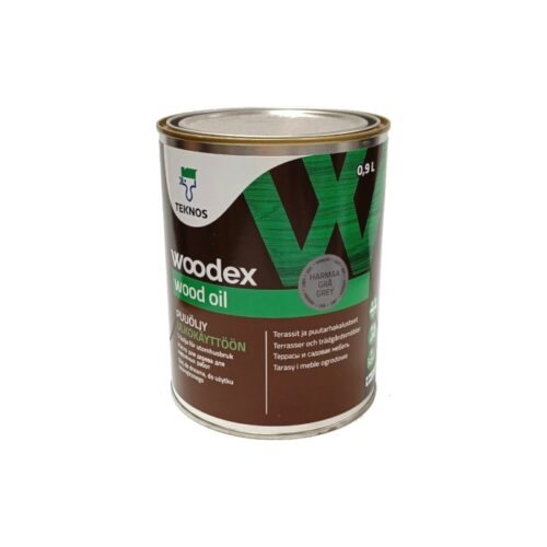 Woodex Wood oil puuöljy Harmaa 0,9 litraa terassiöljy