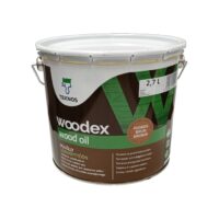 Woodex Wood oil puuöljy Ruskea 2,7 litraa terassiöljy
