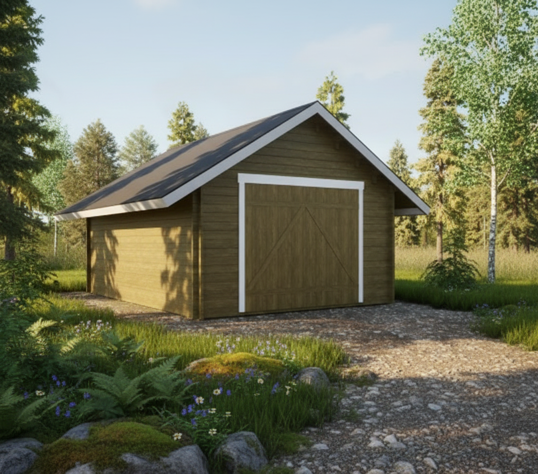 Autotalli AT22L (22 m²)